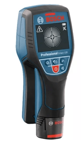 O D-tect 120 é um detector de materiais avançado e preciso, utilizado para identificar diferentes tipos de materiais ocultos em paredes, pisos e tetos. É uma ferramenta essencial para profissionais da construção e reforma que desejam evitar perfurações acidentais e garantir a segurança durante os trabalhos.