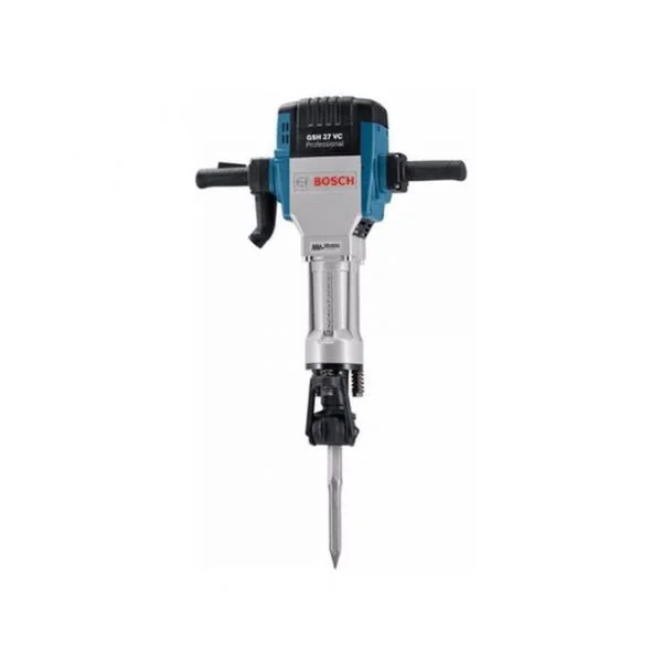 O martelete de 27kg é uma ferramenta poderosa e robusta projetada para realizar trabalhos pesados de demolição, quebrando superfícies duras, como concreto, alvenaria e pedra. É uma ferramenta essencial em construções de grande porte, demolições profissionais e trabalhos que requerem alto impacto.